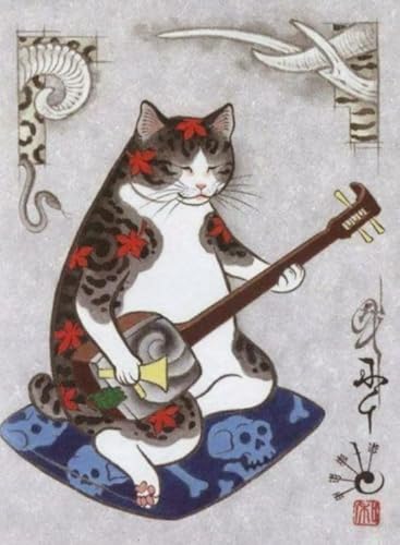 Puzzles 1000 Teile,Tattooed Cat Painting,Abstract Art Puzzles,Für Memory-Spiele Adults,Familie Stress Relief Spielzeug,Zimmer Dekoration Fw413Zw Puzzles 1000 Teile,Tattooed Cat Painting,Abstract Art Puzzles,Für Memory-Spiele Adults,Familie Stress Relief Spielzeug,Zimmer Dekoration Fw413Zw von WDZFF