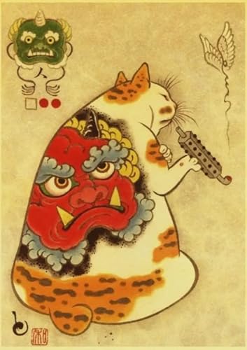 Puzzles 1000 Teile,Tattooed Cat Painting,Abstract Art Puzzles,Für Memory-Spiele Adults,Familie Stress Relief Spielzeug,Zimmer Dekoration Fw416Zw Puzzles 1000 Teile,Tattooed Cat Painting,Abstract Art Puzzles,Für Memory-Spiele Adults,Familie Stress Relief Spielzeug,Zimmer Dekoration Fw416Zw von WDZFF
