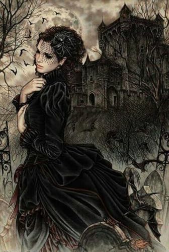 Puzzles 1000 Teile ，Gothics Style Bloodlusts Victorias.Francess Illustrations ，Gedächtnisspiele Für Erwachsene ，Spielzeug Zur Stressbewältigung Für Familien - Zp238Aw von WDZFF