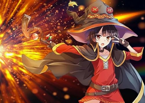 Puzzles 1000 Teile ，Japanese Animes Megumin Akuyas Shukufuku Posters ，Art Puzzle ，Gedächtnis Spiele Für Ältere Menschen ，Familie Lernspielzeug Spielzeug - Zp57Aw von WDZFF