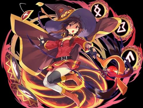 Puzzles 1000 Teile ，Japanese Animes Megumin Akuyas Shukufuku Posters ，Art Puzzle ，Gedächtnis Spiele Für Ältere Menschen ，Familie Lernspielzeug Spielzeug - Zp62Aw von WDZFF