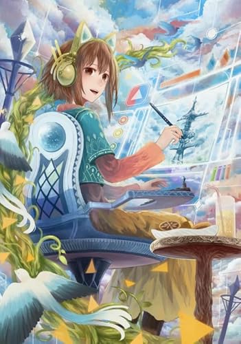 Puzzles 1000 Teile - Abstrakt Kunst Ckunstoonss Dreamss Painting Kunst Plakats - Personalisiertes Puzzle-Spielzeug Für Kinder Und Erwachsene - Buntes Puzzle - Adult Fun Challenge Spielzeug - Zy187Ps von WDZFF