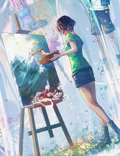 Puzzles 1000 Teile - Abstrakt Kunst Ckunstoonss Dreamss Painting Kunst Plakats - Personalisiertes Puzzle-Spielzeug Für Kinder Und Erwachsene - Buntes Puzzle - Adult Fun Challenge Spielzeug - Zy190Ps von WDZFF