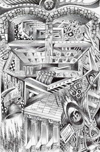 Retro Abstract Art Geometrys Poster,Puzzles 1000 Teile,Black Poster White,Familien Spiele Zur Stressreduzierung,Erwachsene Puzzle Challenge Spiel Kq323Zy von WDZFF