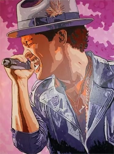 Singers Brunoss.Mars Posters ，Wall Art Posters ，1000 Teile，Puzzles Für Erwachsene Und Jugendliche, Spiele Zur Stressreduktion In Der Familie - Zp120Aw von WDZFF