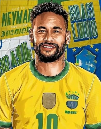 Soccer Player 10 Art Plakat - Für Personalisiertes Herausfürderungs Spielzeug Für Erwachsene - 1000 Teile Puzzle - Familienspaß Schwierige Herausfürderung Spielzeug - Wand Dekoration Kq417Zp von WDZFF