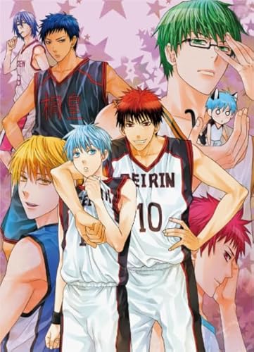 WDZFF 1000 Stück ，Bunt Fun Puzzle ，Bilder ，Gifts ，Japanese Anime Kuroko's Basketball ，Heraus for Derungs Spiele Für Kinder ，Dekompres Sions Spielzeug Für Erwachsene - Kx154Zs von WDZFF