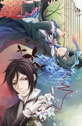 WDZFF 1000 Stück ，Bunt Fun Puzzle ，Bilder ，Gifts ，Japanese Animes Black Brinas Palencia ，Personalisiertes Spielzeug Für Erwachsene Für Kinder - Kx374Zs von WDZFF