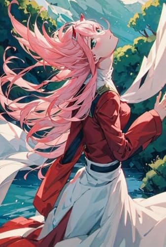 WDZFF 1000 Stück ，Bunt Puzzles ，Bilder ，Gifts ，Japanese Animes Franxx ，Personalisiertes Spielzeug Für Erwachsene Für Kinder - Kx398Zs von WDZFF