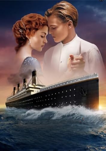 WDZFF 1000 Stück - Bilder - Gifts - Bunt Puzzle - Classic Film Titanic'S Poster - Personalisiertes Heraus for Derungs Spielzeug Für Erwachsene - Heim Dekoration - Kx273Zs von WDZFF