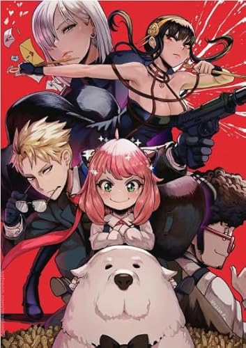 WDZFF 1000 Stück - Bilder - Gifts - Bunt Puzzle - Japanese Animes Familys Art Poster - Lernspielzeug Für Kinder - Gedächtnis- Und Wahrnehmungs Spiele - Kx183Zs von WDZFF