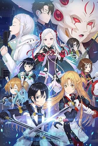 WDZFF 1000 Stück - Bilder - Gifts - Bunt Puzzle - Japanese Animes Onlines Kirigaya Kazuto - Lernspielzeug Für Kinder - Gedächtnis- Und Wahrnehmungs Spiele - Kx340Zs von WDZFF