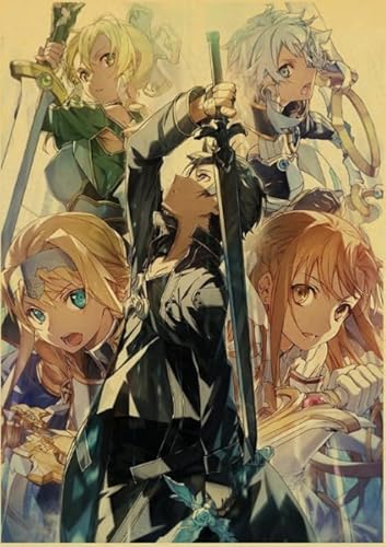 WDZFF 1000 Stück - Bilder - Gifts - Bunt Puzzle - Japanese Animes Onlines Kirigaya Kazuto - Lernspielzeug Für Kinder - Gedächtnis- Und Wahrnehmungs Spiele - Kx341Zs von WDZFF