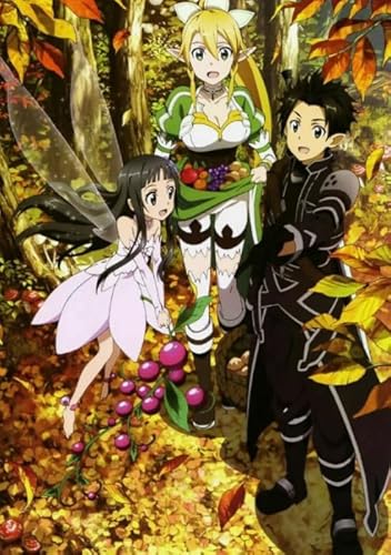 WDZFF 1000 Stück - Bilder - Gifts - Bunt Puzzle - Japanese Animes Onlines Kirigaya Kazuto - Lernspielzeug Für Kinder - Gedächtnis- Und Wahrnehmungs Spiele - Kx344Zs von WDZFF