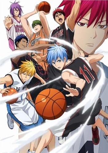 WDZFF 1000 Stück - Fun Puzzle - Poster - Gifts - Japanese Animes Kuroko's Basketball - Stressabbau-Spiel Für Erwachsene, Kunstbild - Lernspielzeug Für Kinder - Kx363Zs von WDZFF