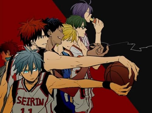 WDZFF 1000 Stück - Fun Puzzle - Poster - Gifts - Japanese Animes Kuroko's Basketball - Stressabbau-Spiel Für Erwachsene, Kunstbild - Lernspielzeug Für Kinder - Kx367Zs von WDZFF