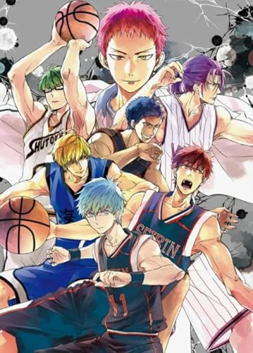 WDZFF 1000 Stück - Fun Puzzle - Poster - Gifts - Japanese Animes Kuroko's Basketball - Stressabbau-Spiel Für Erwachsene, Kunstbild - Lernspielzeug Für Kinder - Kx369Zs von WDZFF