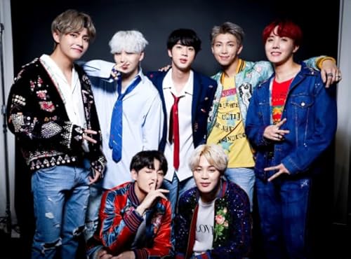 WDZFF 1000 Stück - Korean Boyband Bang Bt.S - Art Posters Puzzle - Lernspielzeug Für Erwachsene Und Familien - Kx484Zs von WDZFF