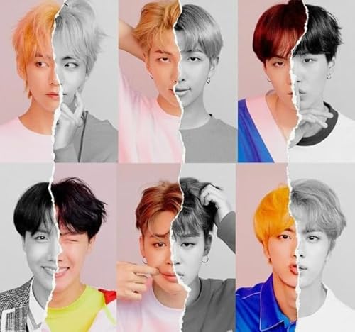 WDZFF 1000 Stück - Korean Boyband Bang Bt.S - Art Posters Puzzle - Lernspielzeug Für Erwachsene Und Familien - Kx486Zs von WDZFF