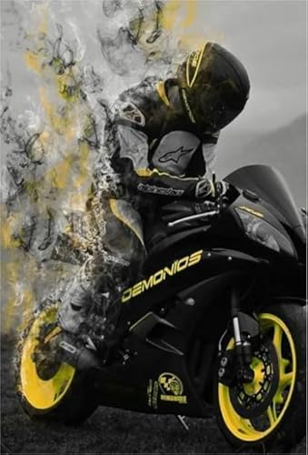 WDZFF 1000 Stück - Poster - Gifts - Bunt Puzzle - Motoss Racings Art Bilder - Personalisiertes Heraus for Derungs Spielzeug Für Erwachsene - Gedächtnis- Und Wahrnehmungs Spiele - Kx172Zs von WDZFF