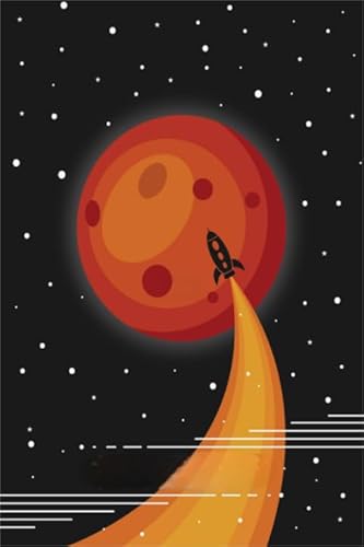 WDZFF 1000 Stück Puzzles, Mars Kunst Plakat ，Personalisiertes Puzzle-Spielzeug Für Kinder Und Erwachsene,Erwachsene Spaß Herausforderung Spielzeug,Wand Kunst Dekoration Xa231Wp von WDZFF
