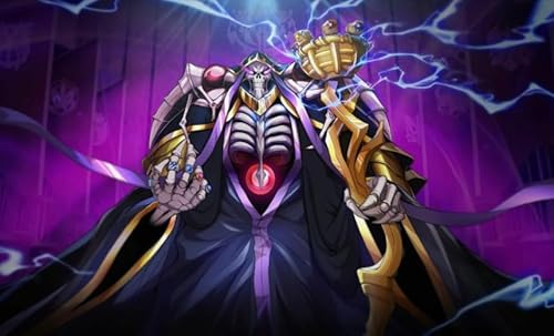 WDZFF 1000 Stück Puzzles - Japanese Animes Overlords Bloodfallen Puzzle Poster - Für Adult Personalised Challenge Toys - Lernspielzeug Für Kinder Gifts Sx267Zp von WDZFF
