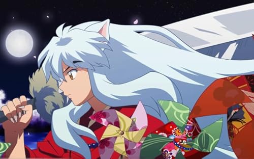 WDZFF 1000 Teile, Japanese Animes Inuyashas Plakat, Buntes Puzzles, Lernspielzeug Für Kinder,Erwachsene Spaß Herausforderung Spielzeug,Wand Kunst Dekoration Xa742Wp von WDZFF