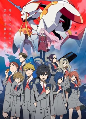 WDZFF 1000 Teile Puzzle ，Japanese Animes Franxx Plakat ，Für Lernspielzeug Für Kinder ，Erwachsene Familie Stress Relief Puzzle Spielzeug Kq374Zp von WDZFF