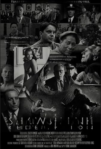 WDZFF 1000 Teile Puzzle - Für Personalisiertes Herausfürderungs Spielzeug Für Erwachsene - Familien Spiele Zur Stressreduzierung - Shawshank Redemptions Movie Plakat Kq261Zp von WDZFF