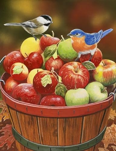 WDZFF Birds Paintings Kunst Plakat,Puzzles 1000 Teile, Buntes Puzzle ，Elderly Gedächtnis Kognitions Spiele, Familien Spiele Zum Stressabbau Xa700Wp von WDZFF