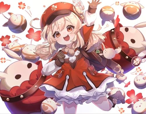 WDZFF Buntes Irregular Puzzle - Genshins Impactss Kleess Plakat - Für Lernspielzeug Für Kinder - Personalisiertes Herausfürderungs Spielzeug Für Erwachsene - Puzzle 1000 Teile Kq324Zp von WDZFF