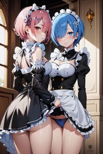 WDZFF Buntes Puzzle - Japanese Animes Otherworldly Life from Scratch Natsuki Plakat - Für Lernspielzeug Für Kinder - Puzzle 1000 Teile Kq202Zp von WDZFF