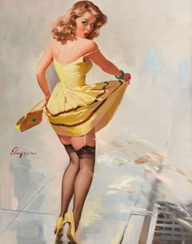 WDZFF Colourful - 1000 Pcs Puzzle - Difficult Puzzle - Vintage World Warii Elvgren Girlss Oil Painting - Stressabbau-Spiel Für Erwachsene, Kunstbild - Kx71Zs WDZFF Colourful - 1000 Pcs Puzzle - Difficult Puzzle - Vintage World Warii Elvgren Girlss Oil Painting - Stressabbau-Spiel Für Erwachsene, Kunstbild - Kx71Zs von WDZFF