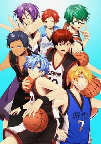 WDZFF Japanese Animes Kuroko's Basketball, 1000 Teile Puzzles, Personalisiertes Puzzle-Spielzeug Für Kinder Und Erwachsene ，Familie Spaß Herausforderung Spielzeug Xa143Wp von WDZFF
