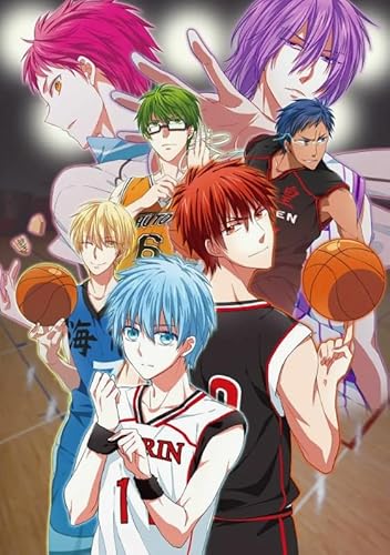 WDZFF Japanese Animes Kuroko's Basketball, 1000 Teile Puzzles, Personalisiertes Puzzle-Spielzeug Für Kinder Und Erwachsene ，Familie Spaß Herausforderung Spielzeug Xa146Wp von WDZFF