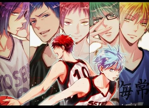 WDZFF Japanese Animes Kuroko's Basketball, 1000 Teile Puzzles, Personalisiertes Puzzle-Spielzeug Für Kinder Und Erwachsene ,Familie Spaß Herausforderung Spielzeug Xa147Wp WDZFF Japanese Animes Kuroko's Basketball, 1000 Teile Puzzles, Personalisiertes Puzzle-Spielzeug Für Kinder Und Erwachsene ,Familie Spaß Herausforderung Spielzeug Xa147Wp von WDZFF
