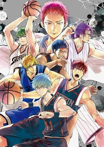 WDZFF Japanese Animes Kuroko's Basketball, 1000 Teile Puzzles, Personalisiertes Puzzle-Spielzeug Für Kinder Und Erwachsene ，Familie Spaß Herausforderung Spielzeug Xa149Wp von WDZFF