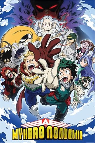 WDZFF Japanese Animes My Heross Academias Plakat - 1000 Teile Puzzles - Lernspielzeug Für Kinder - Personalisiertes Herausfürderungs Spielzeug Für Erwachsene Kq308Zp von WDZFF
