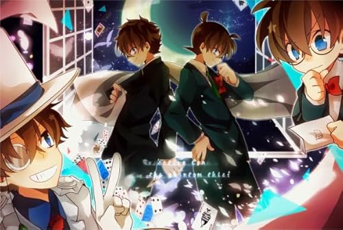 WDZFF Puzzle 1000 Pcs - Japanese Animes Cnan Edogawa - Puzzle Art Poster - Lernspielzeug Für Kinder - Kx489Zs von WDZFF