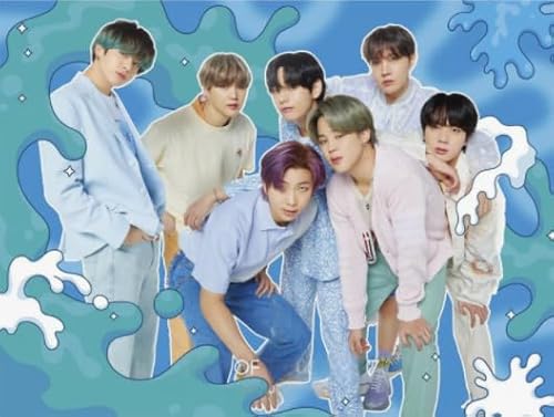 WDZFF Puzzle 1000 Pcs - Korean Boyband Bang Bt S - Art Posters Puzzle - Lernspielzeug Für Erwachsene Und Familien - Kx444Zs von WDZFF