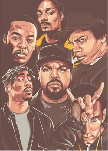 WDZFF Puzzle 1000 Pcs - Rappers Singers Art Oil Painting - Personalisiertes Heraus for Derungs Spielzeug Für Erwachsene - Familienspaß-Heraus for Derungs Spielzeug - Kx440Zs WDZFF Puzzle 1000 Pcs - Rappers Singers Art Oil Painting - Personalisiertes Heraus for Derungs Spielzeug Für Erwachsene - Familienspaß-Heraus for Derungs Spielzeug - Kx440Zs von WDZFF