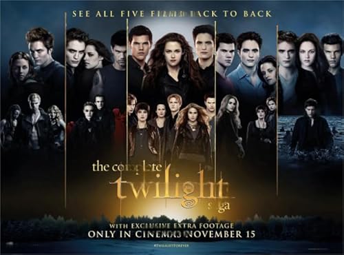 WDZFF Puzzle 1000 Pieces Love Film Bloodthirsty Twilights Stephenie Posters for Home Stress Relieving Game Zp153Qk von WDZFF