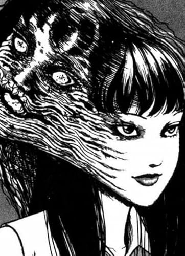 WDZFF Puzzle 1000 Stück,Classic Japanese Animes Junjis Tomie Art Poster, Memory Cognition Games, Children's Educational Puzzle Toys Pw135Zp von WDZFF