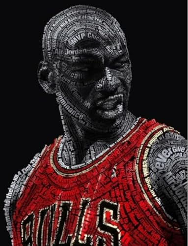 WDZFF Puzzle 1000 Stück - Basketball Players 23 - Puzzle Posters - Pädagogisches Spielzeug Zum Stressabbau Für Die Ganze Familie - Kx448Zs von WDZFF