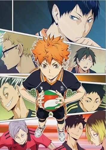 WDZFF Puzzle 1000 Stück - Difficult Puzzle - Colourful - Japanese Animes Haikyuu!! - for Personalisiertes Kinderspielzeug Für Erwachsene - Kx70Zs von WDZFF