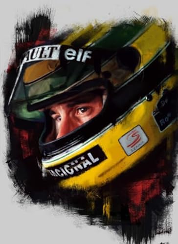 WDZFF Puzzle 1000 Stück - Difficult Puzzle - F1 Classic Racings Art Poster - Puzzlespielzeug Zum Stressabbau Für Erwachsene Und Familien - Kx58Zs von WDZFF