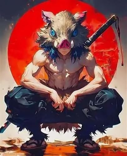 WDZFF Puzzle 1000 Stück - Japanese Animes Demons Tanjirou - Art Puzzle - Dekompres Sions Spiel Für Kinder Spielzeug - Kx418Zs von WDZFF