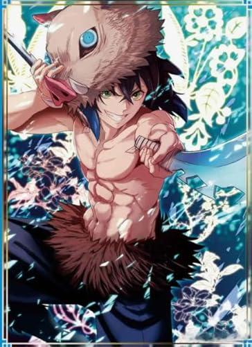 WDZFF Puzzle 1000 Stück - Japanese Animes Demons Tanjirou - Art Puzzle - Dekompres Sions Spiel Für Kinder Spielzeug - Kx420Zs von WDZFF