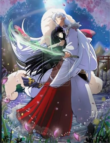 WDZFF Puzzle 1000 Stück - Japanese Animes Inuyashas - Colour Puzzle - Lernspielzeug Für Kinder - Kx492Zs von WDZFF