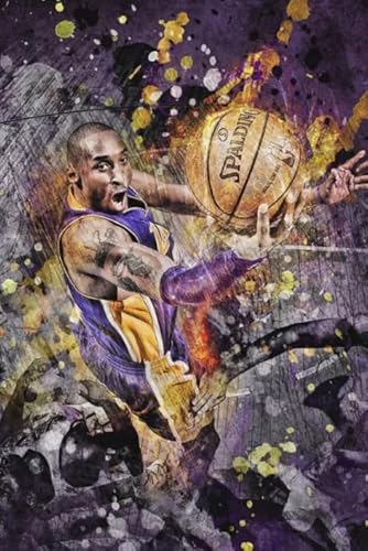 WDZFF Puzzle 1000 Stück - Kunstbild - Basketball Player 24 Posters - Lernspielzeug Für Erwachsene Puzzle - Abstract Gedächtnis Spiele Für Erwachsene - Gifts - Jx573Zp von WDZFF